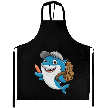 Discover back to school shark Aprons