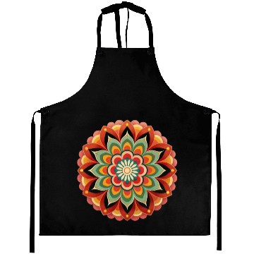 Discover Mandala Flower Aprons