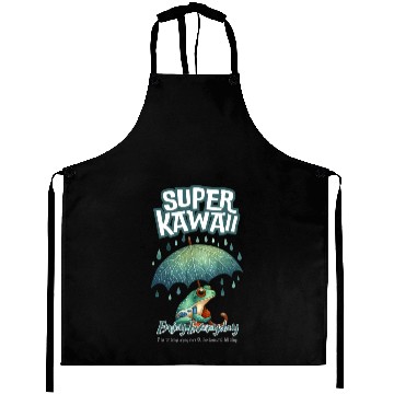 Discover Rainy Frog kawai Aprons