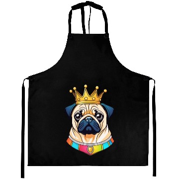 Discover "The crowned ones" - Pug Aprons