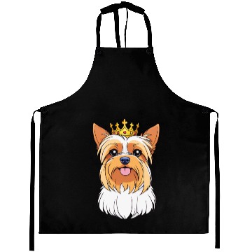 Discover "The crowned ones" - Yorkshire Terrier Aprons