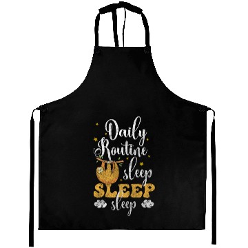 Discover Sleepyhead Dream Grumpy In The Morning Sloth Aprons