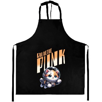 Discover punk galaxy kitty Aprons