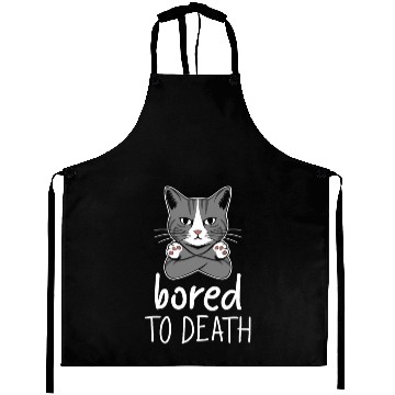 Discover Gothic Emo Cat Design For Cat Lovers And Aprons