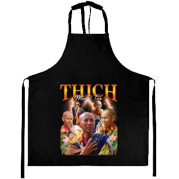 Discover Monk Thich Minh Tue Bootleg Aprons
