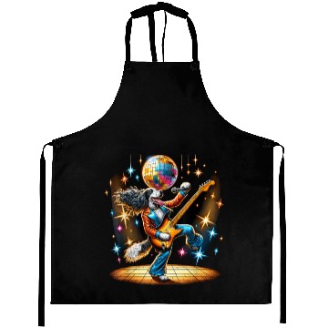 Discover Disco English Setter dog Aprons