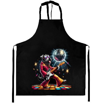 Discover Disco Giant Schnauzer Dog Aprons