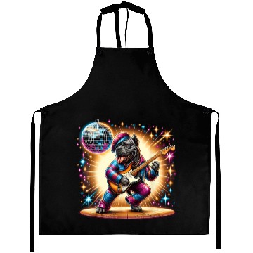 Discover Disco Cane Corso dog Aprons