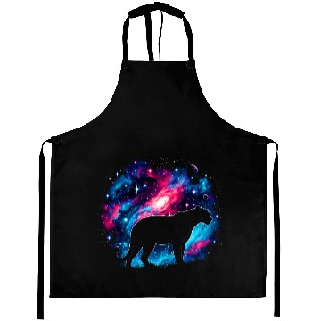 Discover Cool Galaxy Graphic Space Art Aprons