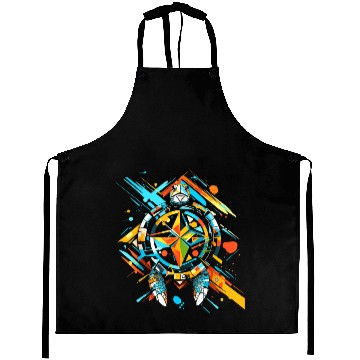 Discover Turtle Animal Graphic Artwork Aprons