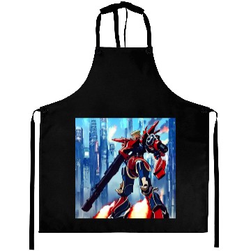 Discover Robot Trump Aprons