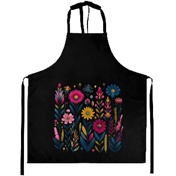 Discover Wildflower Vintage Summer Premium Aprons