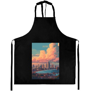 Discover Sunset in San Diego CA Aprons