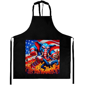 Discover Beat Down the Democrats - Trump Aprons