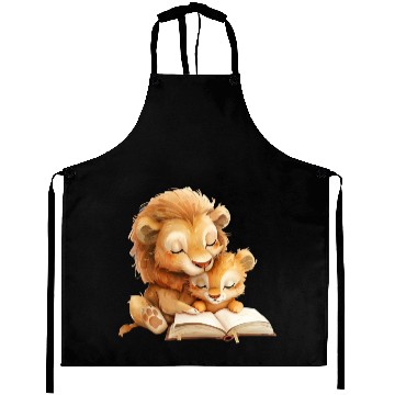 Discover Lion family. Aprons