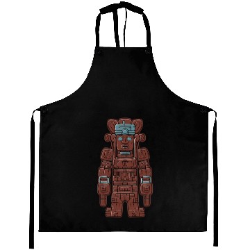 Discover Aztec God Ancient Mythology Huitzilopochtli Aprons