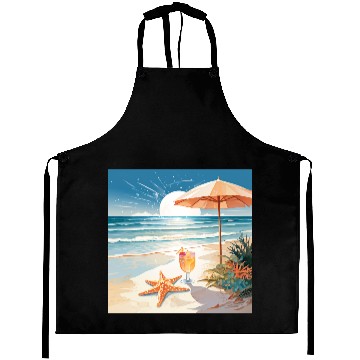 Discover Tropical Cocktail Party Aprons