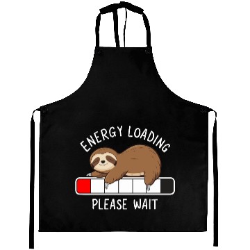 Discover Sleeping Sloth Battery Charging Bar Aprons