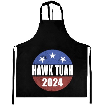 Discover Hawk Tuah 2024 Election Button Hawk Tuahhawk tuah Aprons