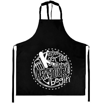 Discover Let Kindergarten Adventure Begin Teacher Aprons