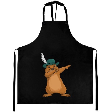Discover Groundhog Marmot for a Marmot lover groundhog fan Aprons