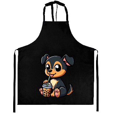 Discover Miniature Pinscher Funny Premium Aprons