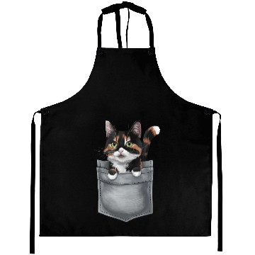Discover Japanese Bobtail Cat In Pocket Aprons