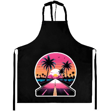 Discover Miami Driving on a lonely Road Aprons