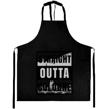 Discover straight outta cologne koeln köln germany Aprons