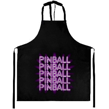 Discover Pinball Purple Neon Aprons