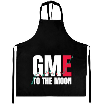 Discover GME To The Moon Aprons