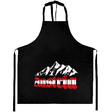 Discover Austria Holiday Eagle Alps Mountains Gift Aprons