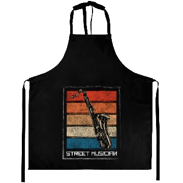 Discover Musician Street Creative Band Aprons