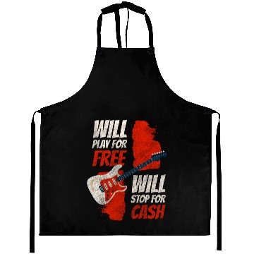 Discover Musician Street Creative Band Aprons
