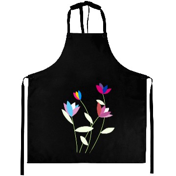 Discover minimalist pride flowers Aprons