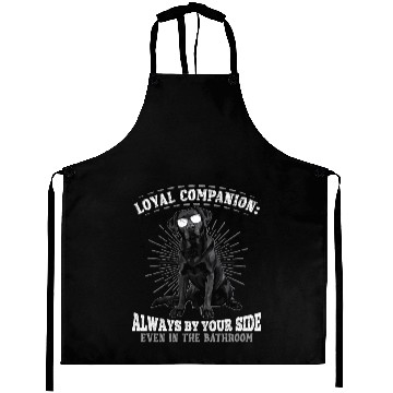 Discover Black Labrador Loyal Companion Labrador Lovers Aprons