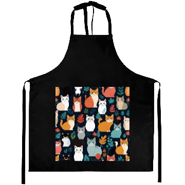 Discover Catty Camouflage Aprons