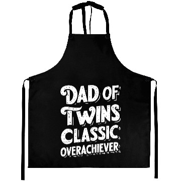 Discover Dad of Twins Aprons Funny Twin Dad Father's Day