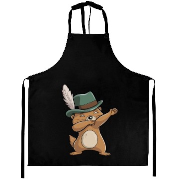 Discover Groundhog Marmot for a Marmot lover groundhog fan Aprons