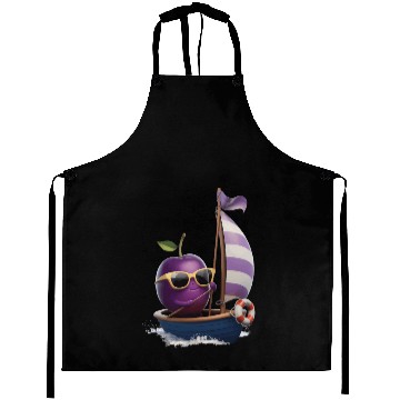 Discover Fruit Boating Plum Aprons