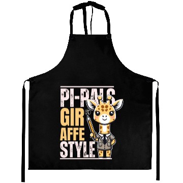 Discover funny pi giraffe teacher, Funny Math Teacher Aprons