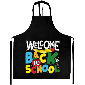 Discover Welcome Back to school funny teacher gift Aprons