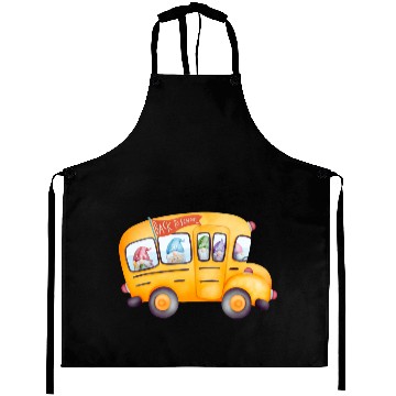 Discover Back to School Collection: School Bus Aprons