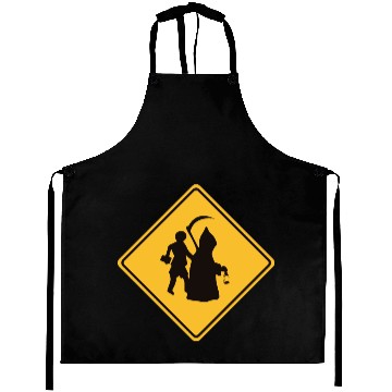 Discover Death Angel Site - Weird Road Sign Aprons