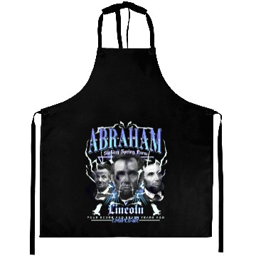 Discover History Bootleg Abraham Lincoln Bootleg Retro Rap Aprons