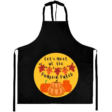 Discover meet at the pumpkin patch Aprons