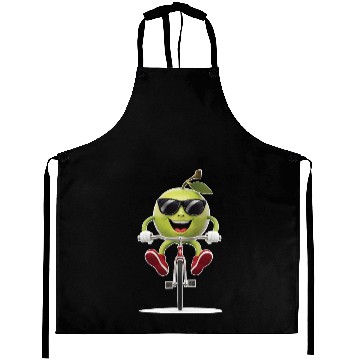 Discover Guava Cycling On Bike Realistic Aprons