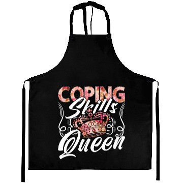 Discover School Counselor Coping Skills Queen Social Worker Aprons
