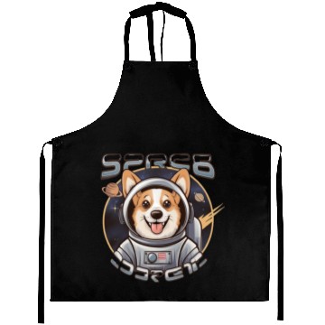 Discover Corgi Design Aprons