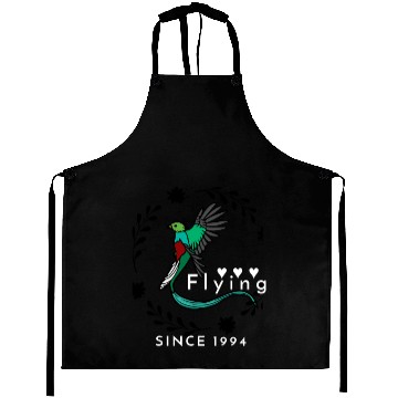 Discover Flying SINCE 1994 Quetzal Bird Aprons